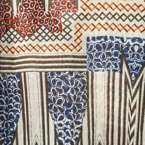 Antica Sartoria by Giacomo Cinque Swim Kaftan Dress Coverup Large - Picture 9 of 14